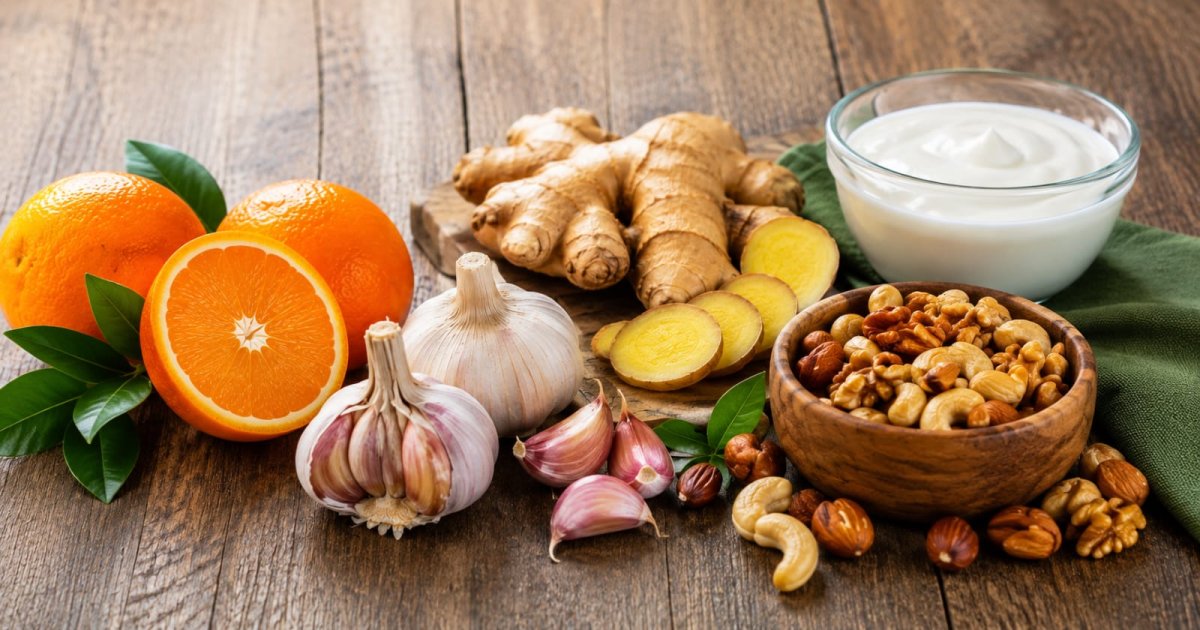 5 alimentos que ajudam a fortalecer a imunidade no dia a dia
