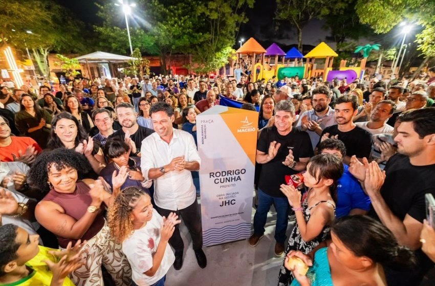Espaço recebeu novo parque infantil e área de convivência por meio do programa Brota na Grota